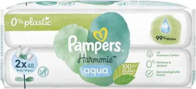 Pampers Harmonie Aqua (96 Stück)