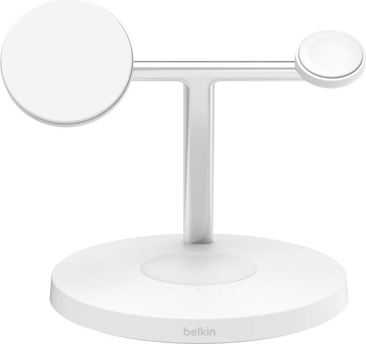 Produktbild Belkin BOOST CHARGE PRO Qi2 3in1 magn.Ladestat.15W ws. WIZ032kqWH (15 W)