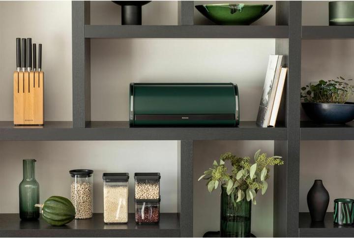 Actual product image Brabantia roll-top bread bin pine green