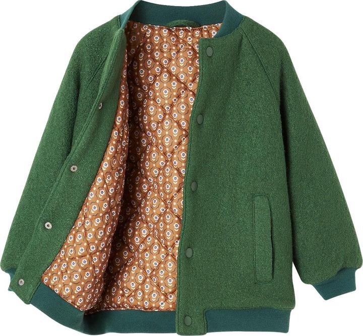 Produktbild Vertbaudet Mädchen Bouclé-Collegejacke, Wattierung Recycling-Polyester (140)
