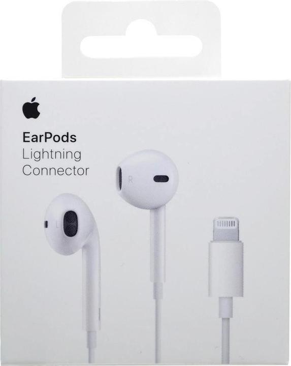 Produktbild - EarPods (Lightning Anschluss) (keine Geräuschunterdrückung, Kabelgebunden)