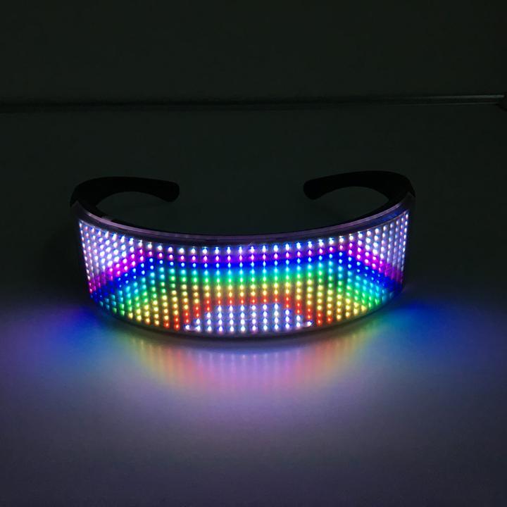 Image du produit Ueli Express Lunettes de soleil LED Bluetooth contrôlées par l'application Party