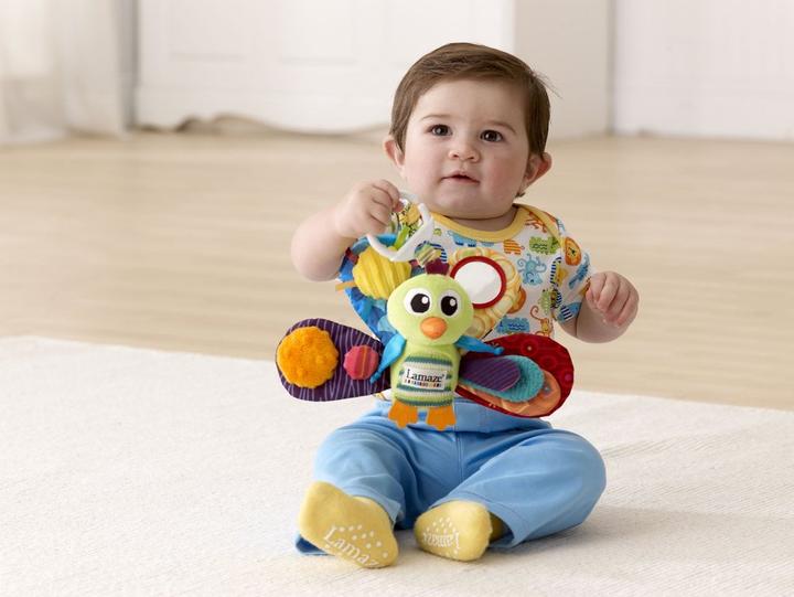 Actual product image Tomy Lamaze Jacques the Peacock