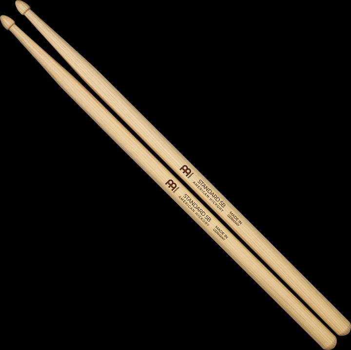Image du produit Meinl Baguette de batterie standard Hickory 5B (Pilons)