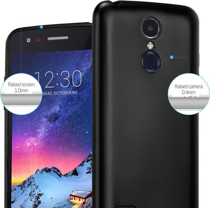 Productafbeelding Cadorabo TPU Matte Metallic Hoes (LG K8 2017)