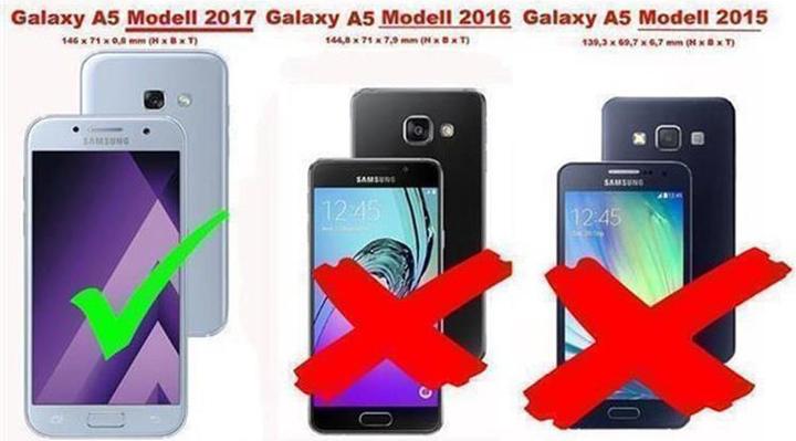 Immagine prodotto Cadorabo Copertina in stile libro di classe (Samsung Galaxy A5 (2017))