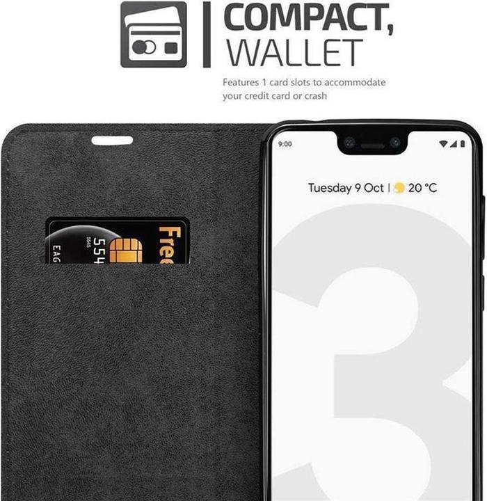 Produktbild Cadorabo Book Invisible Magnet Cover (Google Pixel 3 XL)