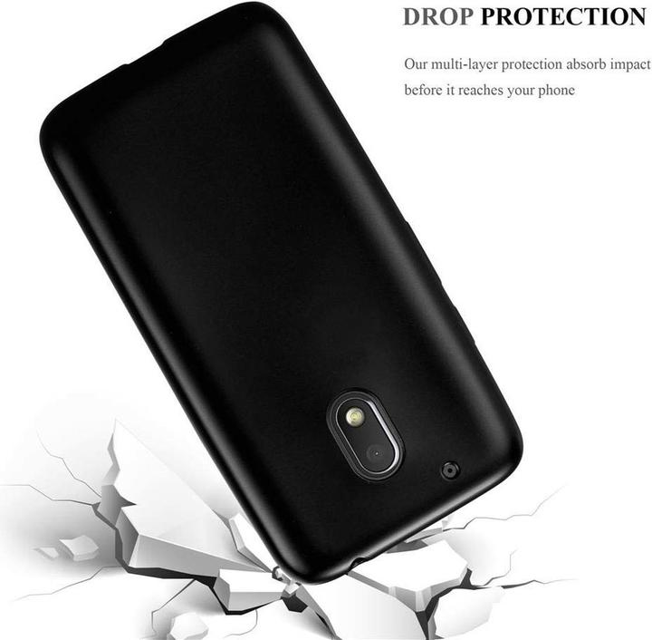 Actual product image Cadorabo TPU Matt Metallic Cover (Motorola Moto G4 Play)