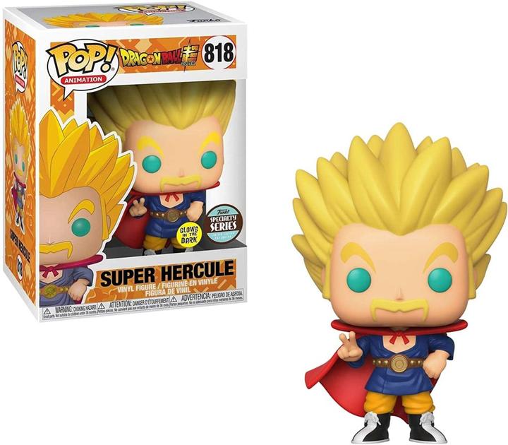 Actual product image Funko POP! - Dragon Ball: Super Saiyan Hercule (Glow)
