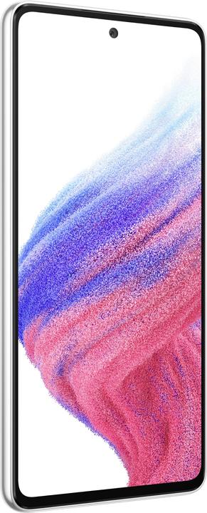 Produktbild Samsung Galaxy A53 5G EU (128 GB, Awesome White, 6.50", Dual SIM, 64 Mpx, 5G)