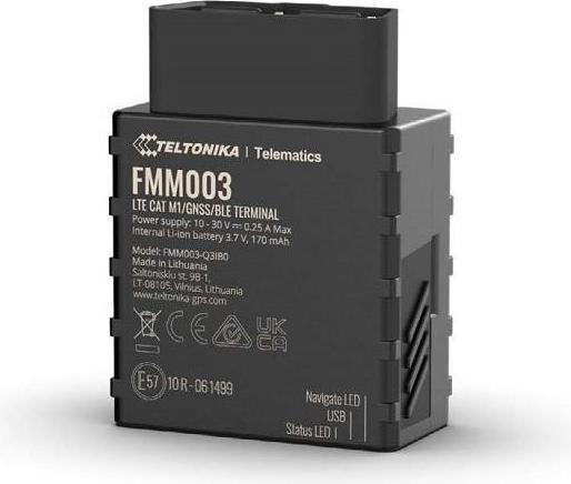 Teltonika FMM003 - Plug and Play Tracker, LTE Cat. M1