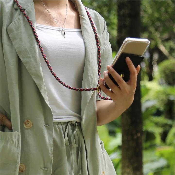 Produktbild Cadorabo TPU Handy Kette GOLD Cover