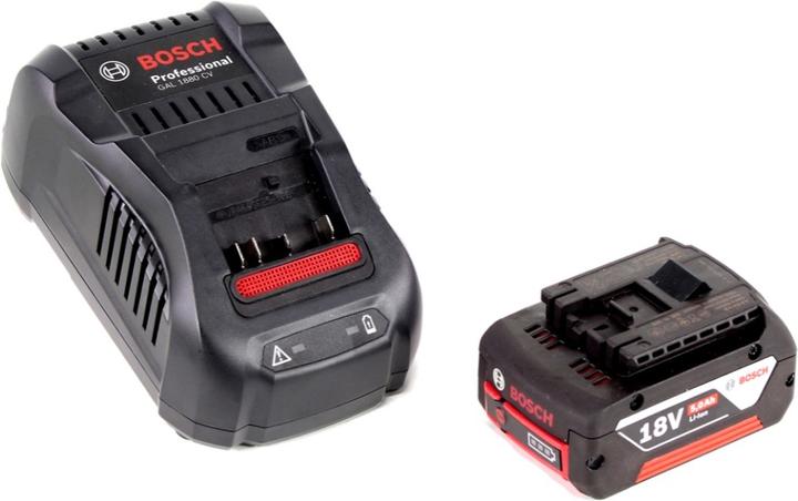 Produktbild Bosch Professional Bosch GWS 18-125 V-LI Akku Winkelschleifer 18V 125mm + 1x Akku 5,0Ah + Ladegerät + L-Boxx (125 mm)