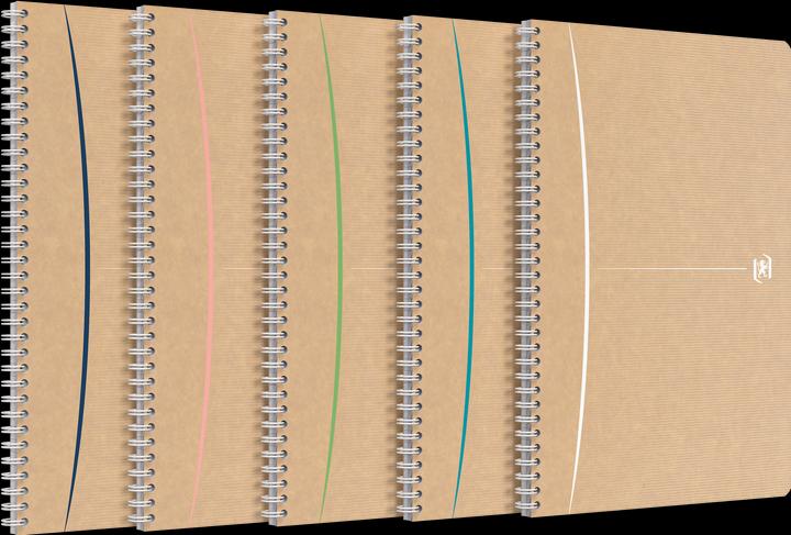 Oxford Touareg Spiralheft A4 liniert (A4, Liniert, Weicher Einband)