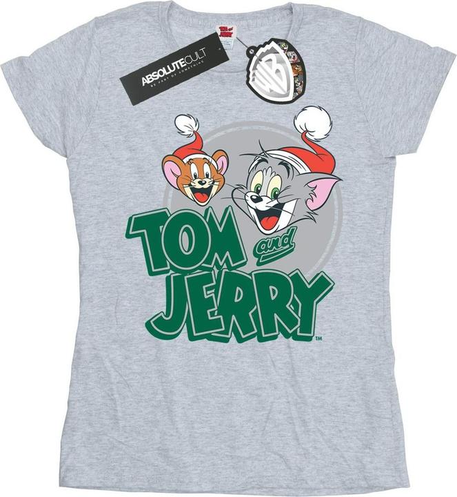 Tom & Jerry Christmas Greetings TShirt (S)