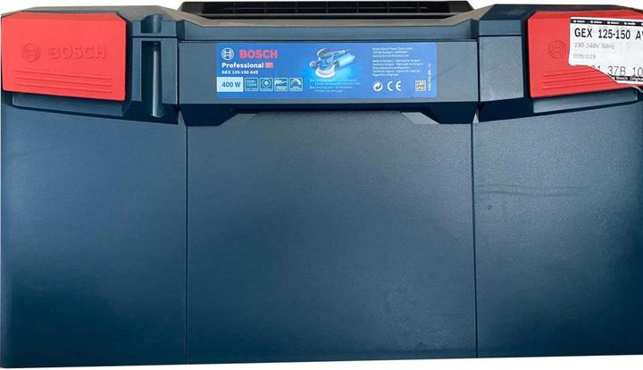 Actual product image Bosch Professional GEX 125-150 AVE Set incl. L-BOXX (Eccentric grinder, 400 W)
