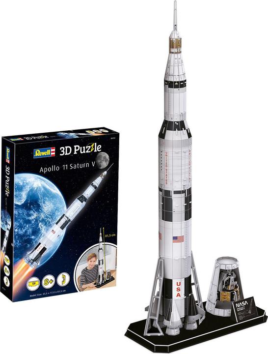 Actual product image Revell Apollo 11 Saturn V (136 pieces)
