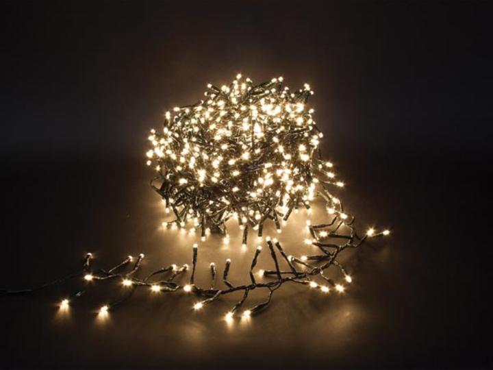 Produktbild Light Creations Twistlight LED - 12 m - 1020 warmwei?e Lampen - schwarzes Kabel - 31V (12 m)