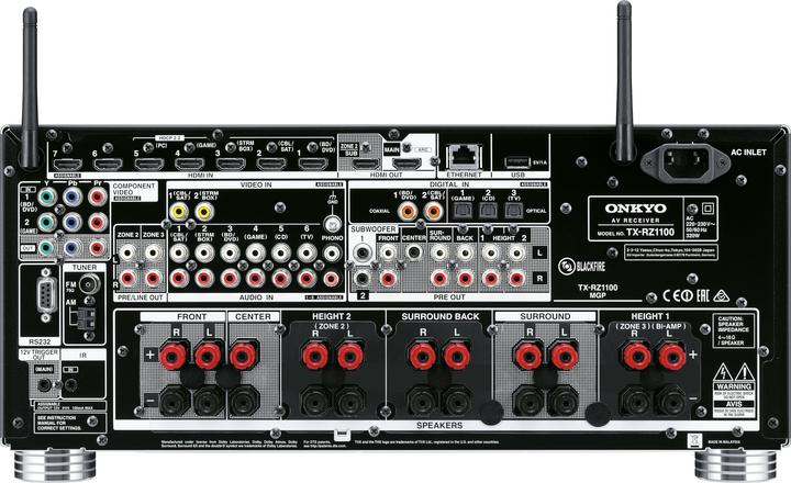Image du produit Onkyo Tx-Rz1100 (9.2 canaux, FM)