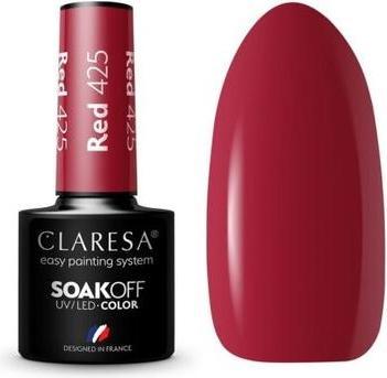 Immagine prodotto Claresa 425 Smalto UV ROSSO 5ml (425 ROSSO UV, Smalto)