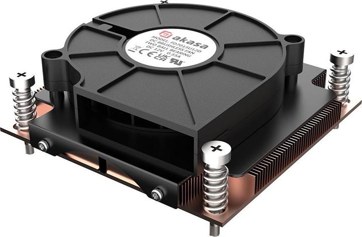 Produktbild Akasa 1U Intel LGA 1700 CPU-Kühler - Kupfer (28.30 mm)