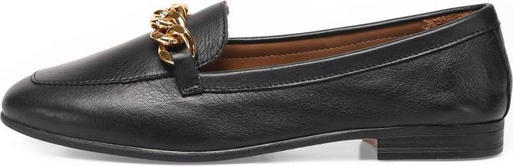 Immagine prodotto Inuovo Questa scarpa slip-on alla moda è realizzata in pelle di alta qualità e con una catena decorativa (41)