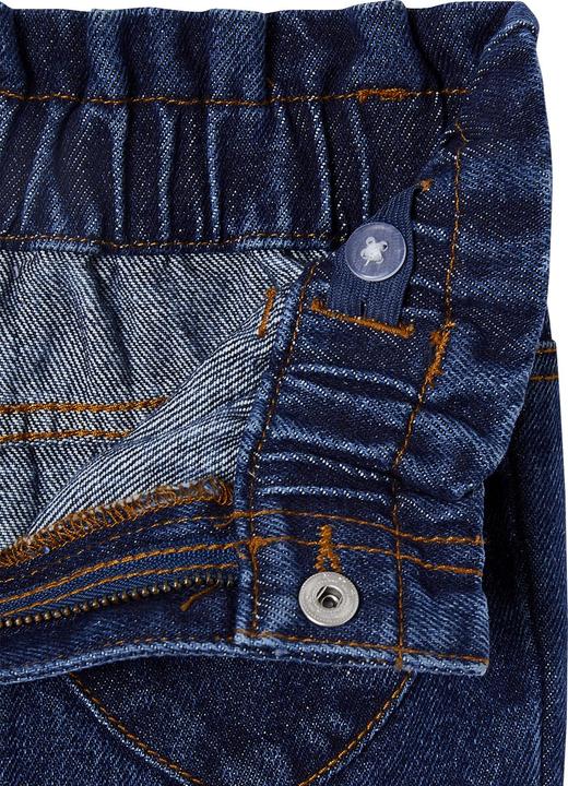 Produktbild Vertbaudet Mädchen Paperbag-Jeans mit Herz-Taschen (134)