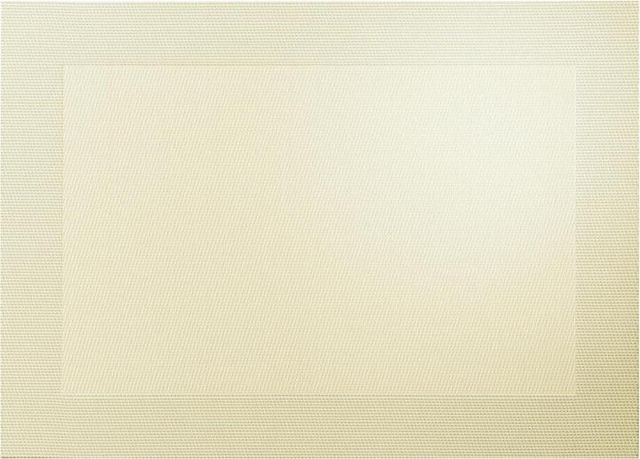Image du produit ASA Selection Set de table PVC métallisé 33x46cm, sable avec bord tissé (1 pcs, 33 x 46 cm)