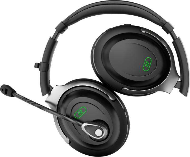 Actual product image AceZone A-Spire wireless gaming headset black (Wireless, Cable)