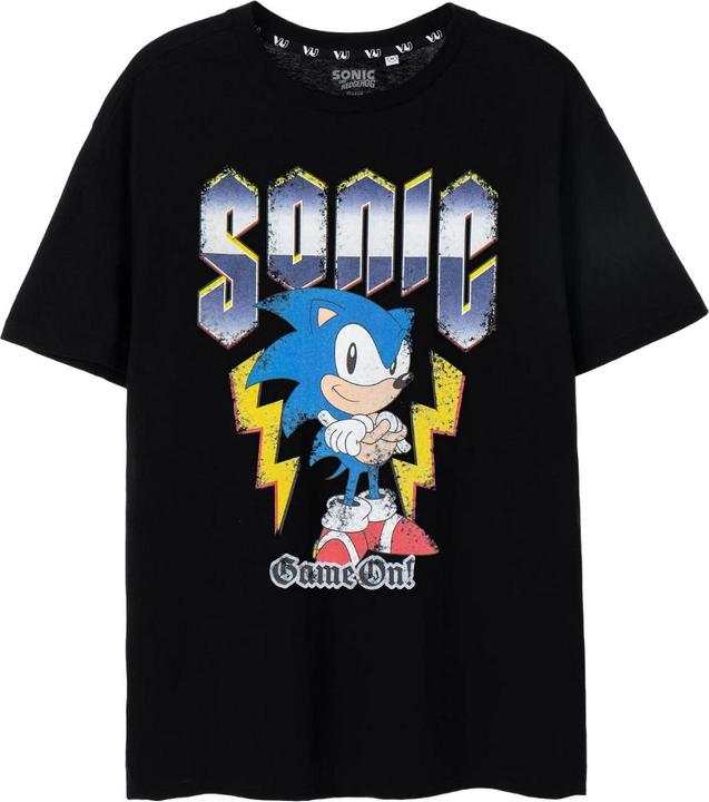 Sonic The Hedgehog Game On! TShirt kurzärmlig