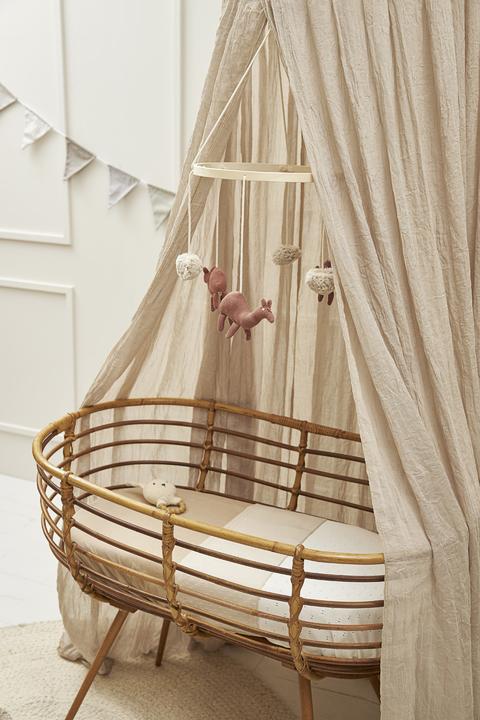 Actual product image Meyco jersey fitted sheet 40x80/90 sand (90 cm)