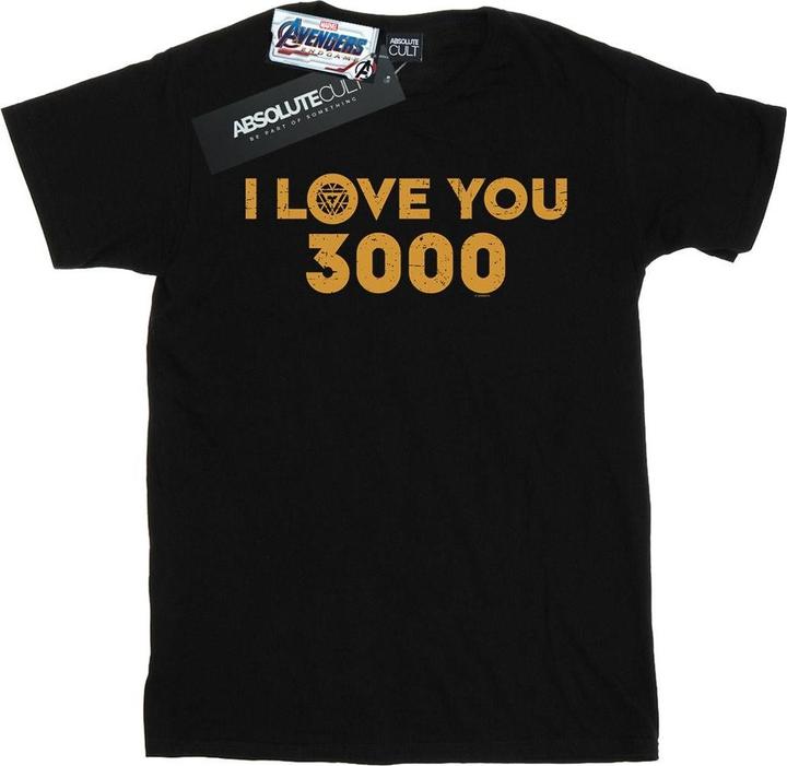 Jungen Avengers Endgame Ich liebe dich 3000 Arc Reactor TShirt