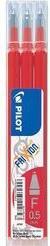 Produktbild Pilot FriXion Refill Set à 3 (Ersatzmine, Rot, 0.25 mm)