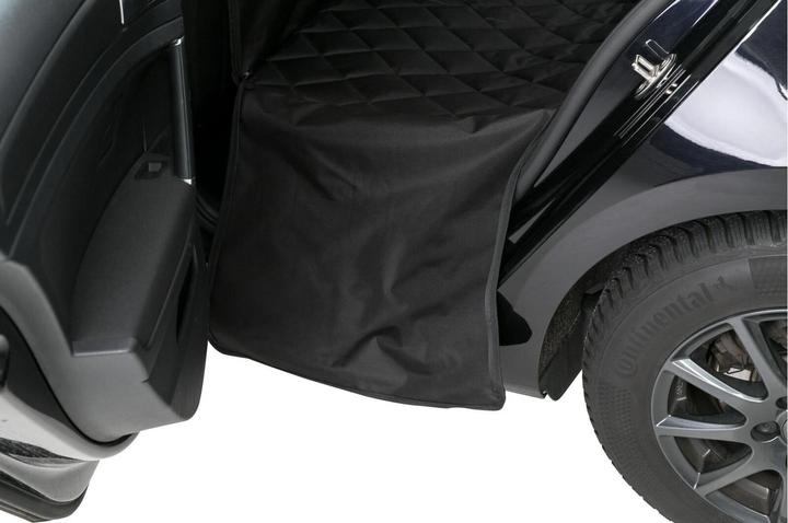 Produktbild Trixie Auto-Schondecke Mit Seitenteilen, 1.55 x 1.30 m, schwarz (Hund, Waschbar)