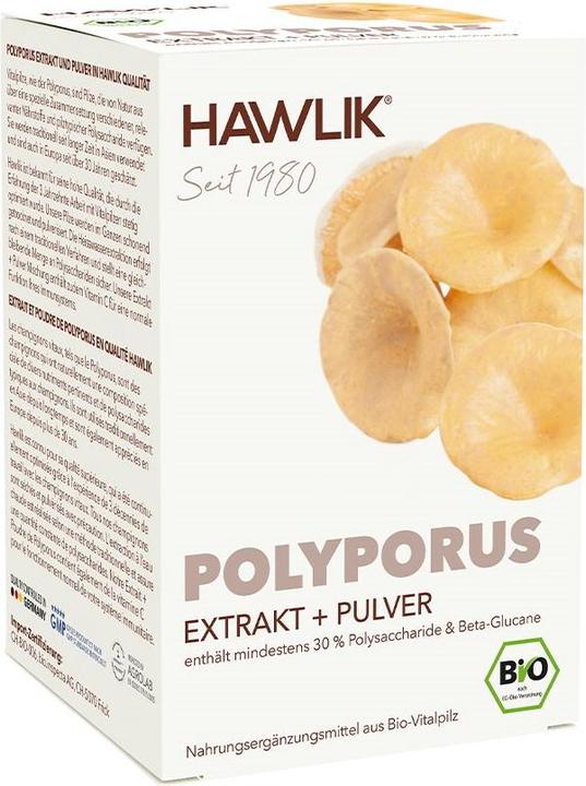 Actual product image Hawlik Polyporus extract + powder capsule (120 Piece, Capsules, 108 g)