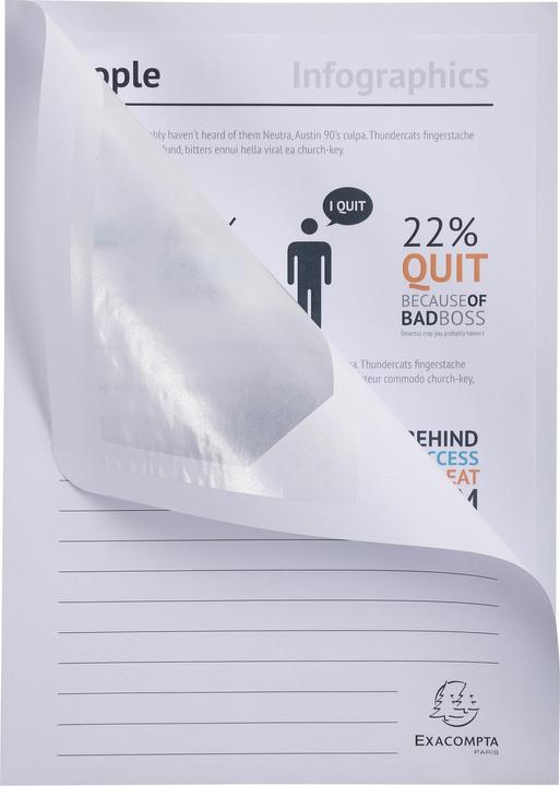 Actual product image Exacompta Collection folders - File covers (A4, 100 x)