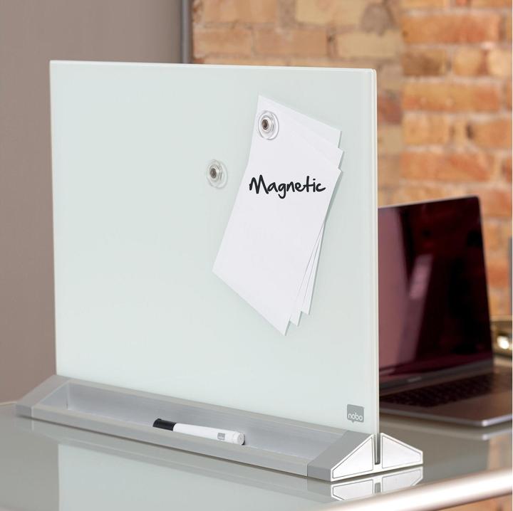 Productafbeelding Nobo Bureaublad magnetisch 1905265 wit briljant (60 x 43 cm)