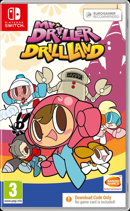 Actual product image Bandai Namco Mr. DRILLER DrillLand Standard English Nintendo Switch (Switch, Switch Lite, Switch OLED, EN)