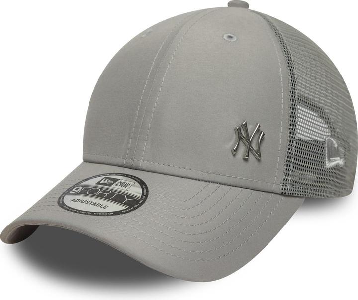 Actual product image New Era 9Forty Trucker Cap Flawless New York Yankees Grau