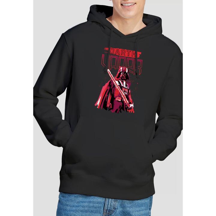 Immagine prodotto Star Wars Felpa con Cappuccio Darth Vader Verniciato Uomo (L)