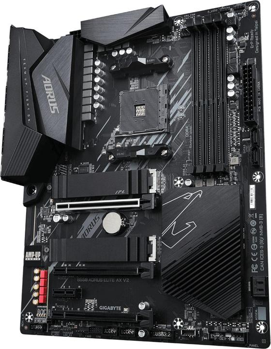 Actual product image Gigabyte B550 Aorus elite AX V2 (AM4, AMD B550, ATX)