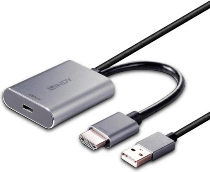 Actual product image Lindy HDMI to USB Type C Converter (HDMI, USB-C, 1.91 cm)