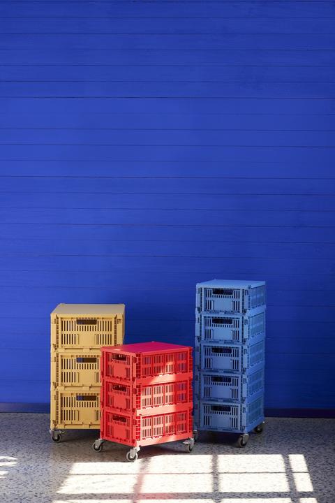 Actual product image HAY - Colour Crate Large Wheels - set of 4