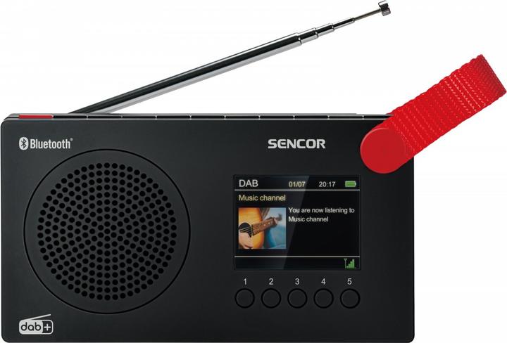 Sencor Radio SRD 7757B (DAB+, FM)