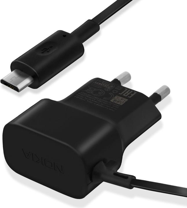Image du produit Nokia Adaptateur secteur AC-18E + câble micro-USB (5 W)