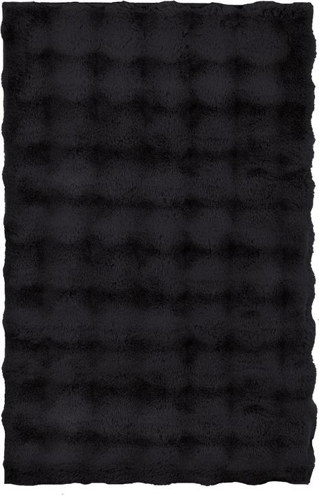 Kleine Wolke Tapis de bain Cloud 70 x 120 cm, noir (70 x 120 cm)