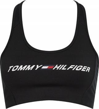 Tommy Hilfiger Damen Ungefüttertes Triangelbralette Triangel-BHS, Black, S (S)