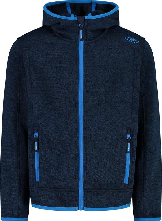 Actual product image CMP Campagnolo Boy's Jacket Fix Hood Jacquard Knitted (116)