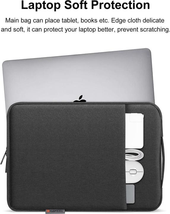 Produktbild König Design Universal Notebook Tasche 12,5 - 16,7 Zoll Trage Tasche Hülle Laptop Case Cover (16.70", HP, Apple, Microsoft, Acer, Lenovo, Dell)
