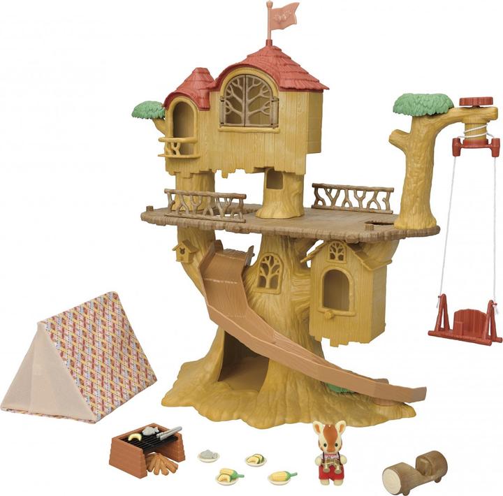 Image du produit Sylvanian Families Coffret cadeau Treehouse - édition camping